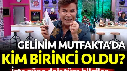 Gelinim Mutfakta 11 Nisan Perşembe izle kim birinci oldu - Çeyrek altın kim kazandı