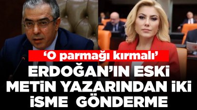 Erdoğan’ın eski metin yazarı seçim faturasını Mehmet Uçum ve Şebnem Bursalı'ya kesti: 'O parmağı kırmalı'