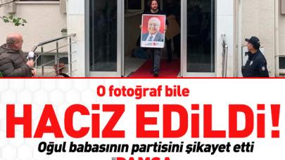 Saadet Partisi genel merkezine haciz şoku! Babasının fotoğrafı bile haciz edildi