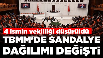 TBMM'de sandalye dağılımı değişti: Belediye başkanı seçilen 4 ismin vekilliği sona erdi