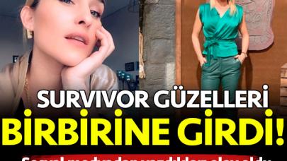 Survivor yarışmacıları Nagihan Karadere ve Sema Aydemir birbirine girdi!