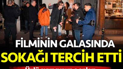 Herkes galada Erdal Beşikçioğlu sokakta