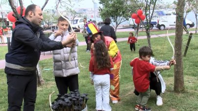 Emniyet Müdürlüğünden şehit çocukları için 23 Nisan etkinliği