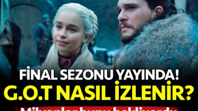 Game Of Thrones 8. sezon izle! GOT HBO Digiturk şifresiz izle