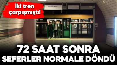 M5 Metro Hattı'nda seferler 3 gün sonra normale döndü