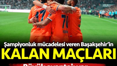 Medipol Başakşehir'in kalan maçları