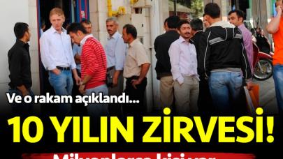 Türkiye'de işsizlik 10 yılın zirvesini gördü! İşte tarihi oran