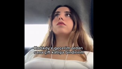 Taksici trafiğe girmemek için yolcuyu indirdi: Seni çift katlıya bindireyim!