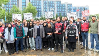 Motosiklet sürücülerinden Oğuz Murat Aci ve Mert Çakır için 'Adalet Konvoyu' protestosu