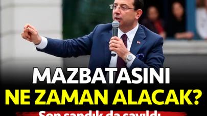 Ekrem İmamoğlu mazbatayı ne zaman ve saat kaçta alacak