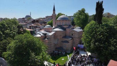 79 yıl sonra...Kariye Camii ibadete açıldı