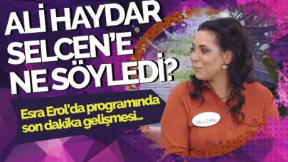 Esra Erol'da Ali Haydar'dan Selcen'e canlı yayında evlilik teklifi