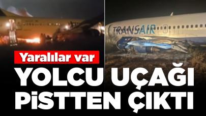 Yolcu uçağı pistten çıktı: Çok sayıda kişi yaralandı