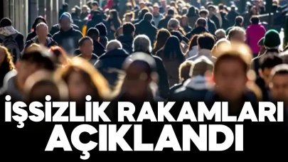 İşsizlik rakamları açıklandı!