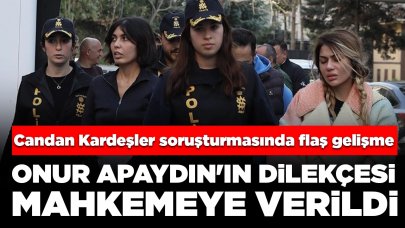 Candan Kardeşler soruşturmasında flaş gelişme: Onur Apaydın'ın dilekçesi mahkemeye verildi