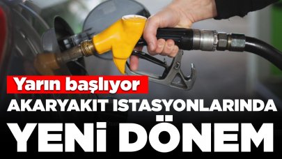 Akaryakıt istasyonlarında tek fiyat dönemi başlıyor