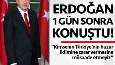 Cumhurbaşkanı Erdoğan'dan Kılıçdaroğlu'na yapılan saldırıyla ilgili açıklama