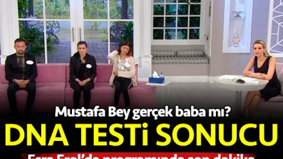 Tolga ile Arzu'nun babası Mustafa mı? DNA testi sonucu