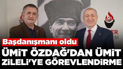 Zafer Partisi lideri Ümit Özdağ'dan gazeteci Ümit Zileli'ye görevlendirme: Başdanışmanı oldu