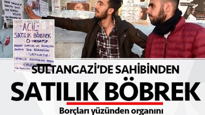 Sahibinden satılık böbrek