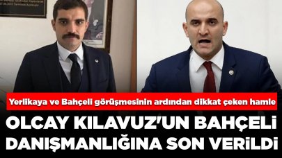 Bakan Yerlikaya ve Bahçeli görüşmesinin ardından dikkat çeken hamle: Olcay Kılavuz'un Bahçeli danışmanlığına son verildi