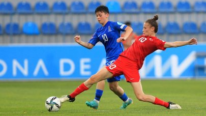 A Milli Kadın Futbol Takımı Azerbaycan'a 1-0 yenildi