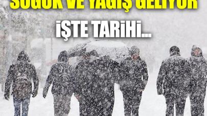 Soğuk hava ve kar yağışı geliyor!