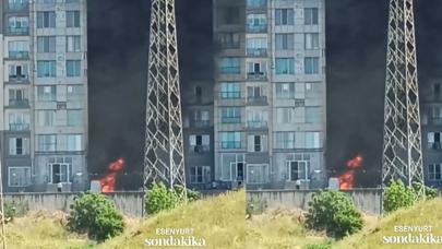 Esenyurt'ta korkutan yangın! Gökyüzü siyaha büründü