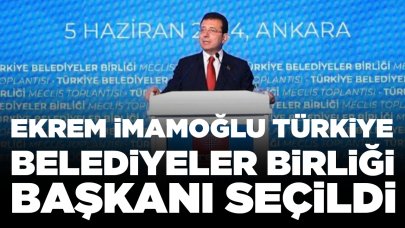 Türkiye Belediyeler Birliği seçimini Ekrem İmamoğlu kazandı