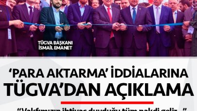 TÜGVA'dan para aktarma iddialarına yanıt