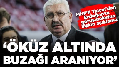 MHP'li Yalçın'dan Erdoğan'ın görüşmelerine ilişkin açıklama: Öküz altında buzağı aranıyor