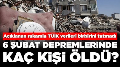 Açıklanan rakamla TÜİK verileri birbirini tutmadı: 6 Şubat depremlerinde kaç kişi öldü?