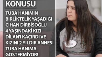 Cihan Dirbisoğlu 4 yaşındaki kızı Dilan'ı kaçırdı! Mahkeme kararını tanımıyor