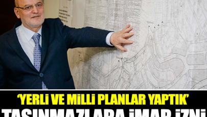 Taşınmazlar için imar alınabilecek