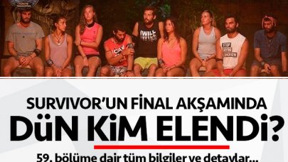 Survivor 30 Nisan Salı kim elendi? 59. bölümde yaşananlar