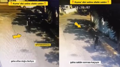 Kıyma dizisinin setine silahlı saldırı: Görüntüler ortaya çıktı