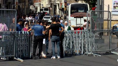 Taksim Meydanı bugün yaya girişine kapatıldı