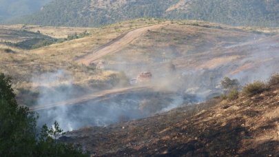 Manisa’daki orman yangını 5 saatin sonunda kontrol altına alındı