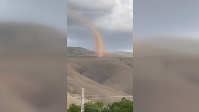 Erzincan’da hortum paniği!