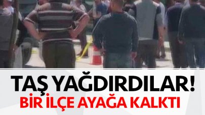 Arnavutköy'de hafriyat kamyonu isyanı