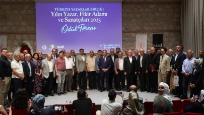 'Yılın Yazar, Fikir Adamı ve Sanatçıları 2023 Ödülleri' sahiplerini buldu