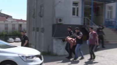 Polise silah çekti gözaltına alındı