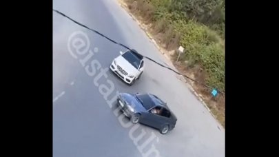 İşlek yolda drift attı, kıskıvrak yakalandı!