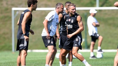 Beşiktaş’ta Immobile ve Semih Kılıçsoy takımla çalıştı