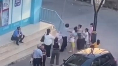 Pendik'te kadınlar saç baş birbirlerine girdi!