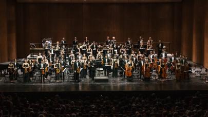 Türkiye Gençlik Filarmoni Orkestrası AKM'de konser verdi