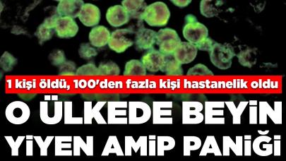 O ülkede beyin yiyen amip paniği