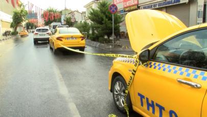 Beyoğlu’nda taksiden inen müşteri rastgele ateş etti