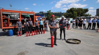 Bakırköy afetlere karşı çalıştı!