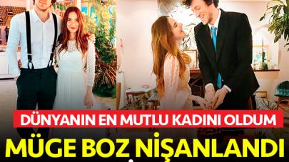 Müge Boz ve Caner Erdeniz evliliğe adım attı